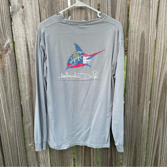 Men’s Atlantic Drift Long Sleeve T Shirt - Picture 1 of 3